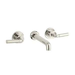 The Bestwood Lever 3 Hole Wall Mounted Basin Mixer