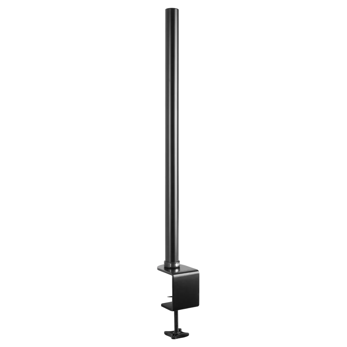 Duronic 40cm Pole for DM15 DM25 DM35 40CM Black Steel Mounting Pole 400mm Length with 32mm Diameter Standard Clamp Included Compatible with All Duronic Monitor Desk Mount Arms - Image 2
